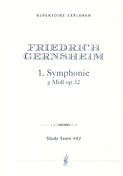 Sinfonie g-Moll op.32 fr Orchester Studienpartitur