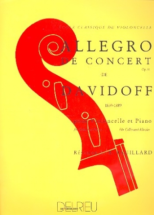 Allegro de concert op.11 pour violoncelle et piano