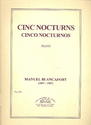 5 Nocturnes para piano