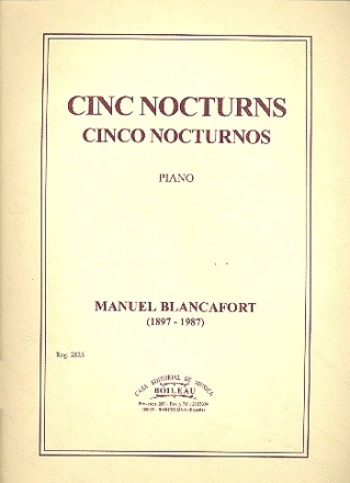 5 Nocturnes para piano