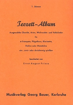 Terzett-Album fr 3 Trompeten (Klarinetten) (3 Hefte/Stimmen)