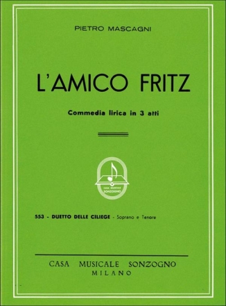 L'amico Fritz fr Sopran, Tenor und Klavier