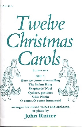 12 Christmas Carols vol.1 (nrs.1-6) for mixed chorus and piano score