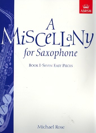 A miscellany for saxophone vol.1 for saxophone and piano
