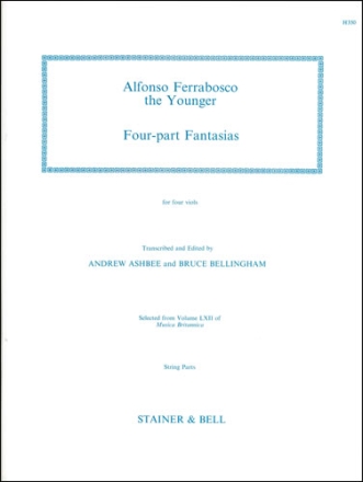 Four-Part Fantasias for 4 viols parts