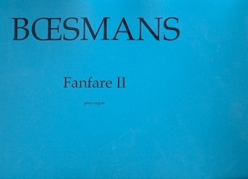 Fanfare no.2 pour Orgue Groformat