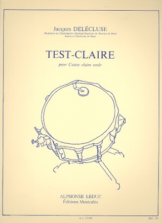 Test-Claire pour caisse claire
