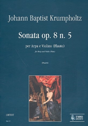 Sonate op.8,5 for harp and violin