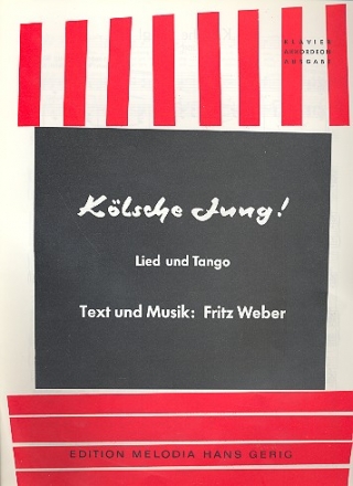 Klsche Jung: Einzelausgabe fr Gesang und Klavier (Akkordeon)