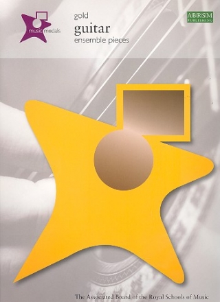 Gold Guitar Ensemble Pieces for 2-4 guitars