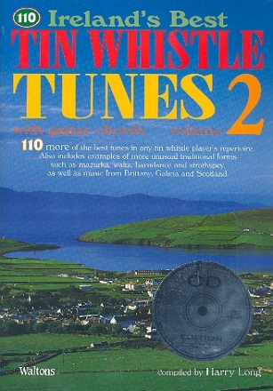 Ireland's Best Tin Whistle Tunes vol.2 (+CD): for tin whistle with guitar chords Songbook