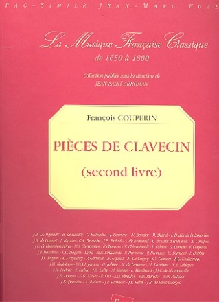 Pices de clavecin vol.2 Faksimile