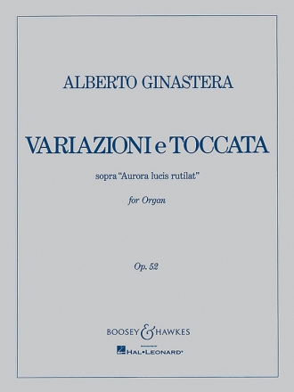 Variazioni e Toccata op. 52 fr Orgel