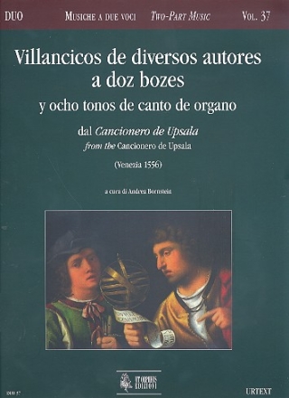 Villancicos de diversos autores a 2 bozes ocho tones de canto de organo