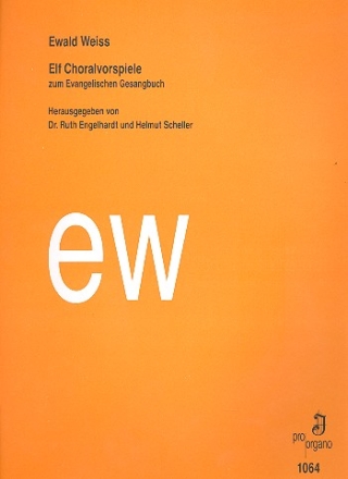 11 Choralvorspiele zum EG fr Orgel (manualiter)