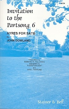 Invitation to the Partsong vol.6 for mixed chorus and piano