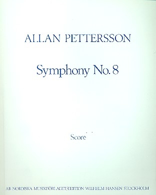 Sinfonie Nr.8 fr Orchester Studienpartitur