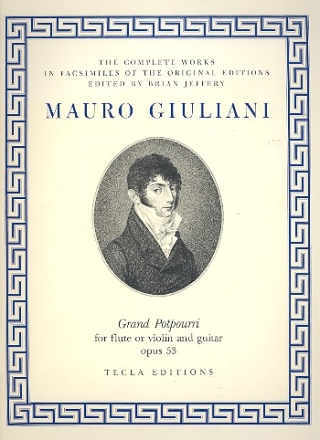 Grand Potpourri op.53 for flute (violin) and guitar parts