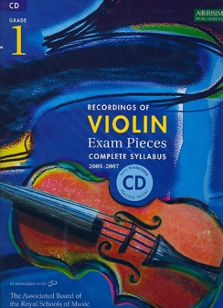 Violin Exam Pieces Grade 1 CD Complete Syllabus 2005-2007