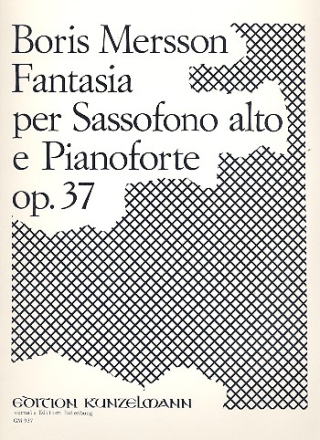 Fantasia op.37 für Altsaxophon und Klavier