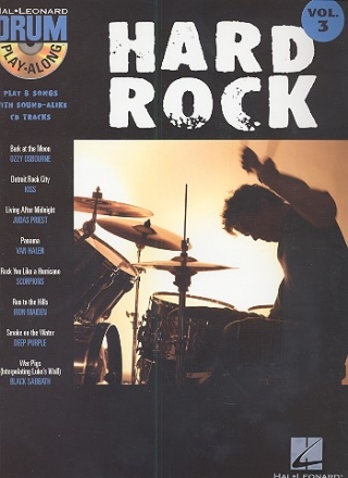 Hard Rock  (+CD): drum playalong vol.3