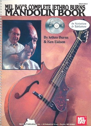 The Complete Jethro Burns Mandolin Book (+2 CD's) in notation and tab