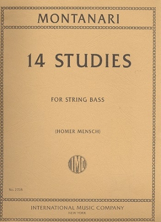 14 Studies for string bass
