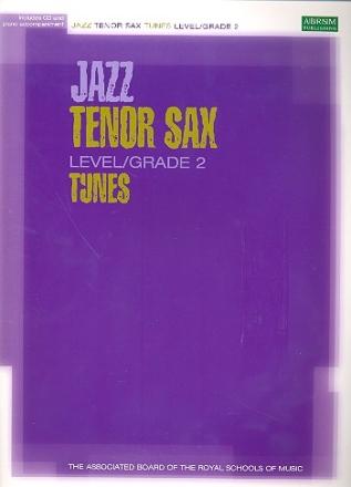 Jazz Tunes grade 2 (+CD): for tenor sax  and piano