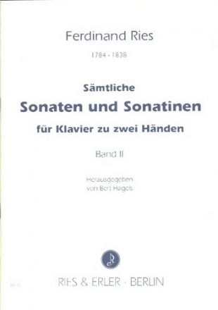 Smtliche Sonaten und Sonatinen Band 2 fr Klavier