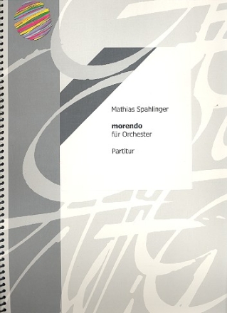 morendo (1975) fr Orchester Partitur