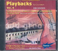 Playbacks fr Drummer vol.6  Odd Grooves CD