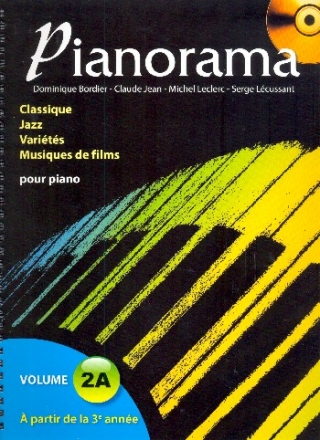 Pianorama Volume 2A (+CD) pour piano