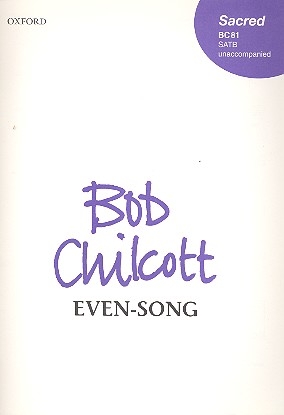 Even-Song for mixed chorus a cappella score