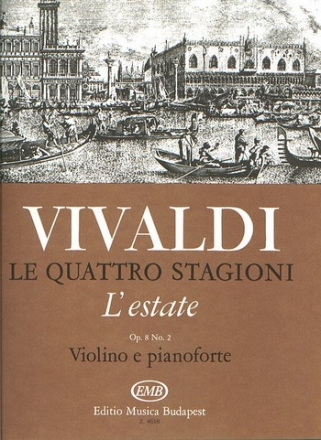 L'estate op.8,2 RV315 fr Violine und Klavier Sulyok, Imre, Ed.