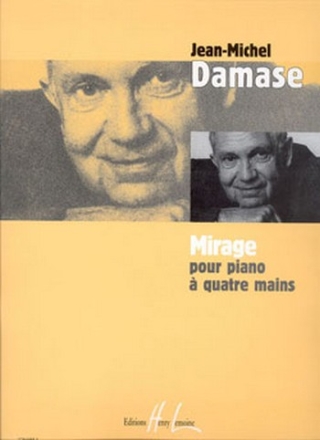 Mirage pour piano  4 mains partition