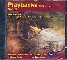 Playbacks fr Drummer vol.3 CD Jazz-Grooves Band 1