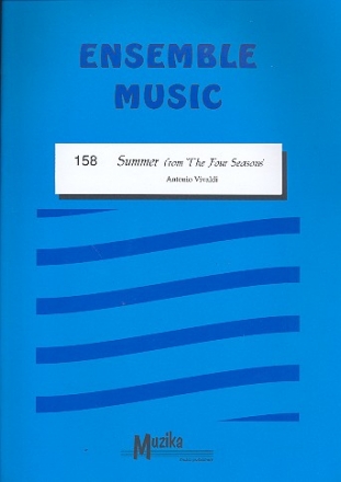 Summer from The Seasons for variable ensemble score and parts