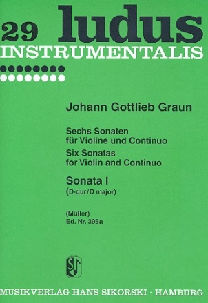 Sonate D-Dur Nr.1 fr Violine und Bc
