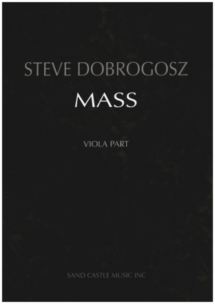 Mass for mixed chorus, string orchestra and piano viola