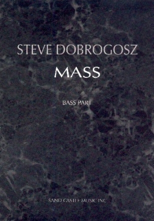 Mass for mixed chorus, string orchestra and piano double bass part