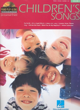 Children's Songs (+CD): songbook piano (vocal/guitar) Piano Play-Along vol.9