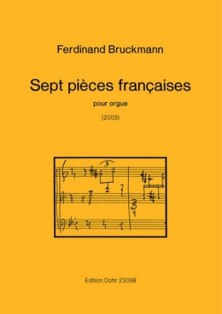 7 pices francaises pour orgue