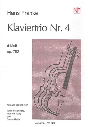 Trio d-Moll op.792 fr Violine, Violoncello und Klavier Stimmen