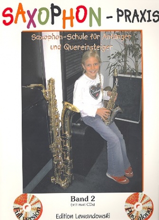 Saxophon-Praxis Band 2 (+2 CD's) - fr Altsaxophon