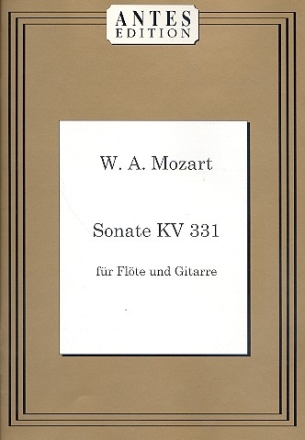 Sonate A-Dur KV331 fr Flte (Violine) und Gitarre