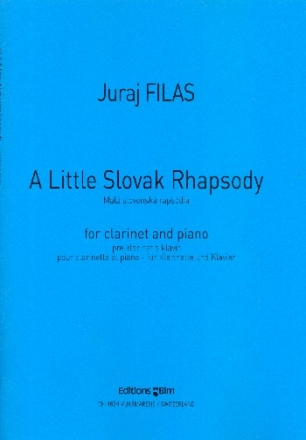 A little Slovak Rhapsody for clarinet and piano