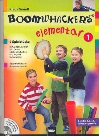 Boomwhackers elementar Band 1 (+CD) fr Boomwhacker