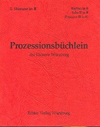 Prozessionsbchlein der Dizese Wrzburg zum alten GL fr Blser 4. Stimme in B (Bariton, Tuba 2, Posaune 3)