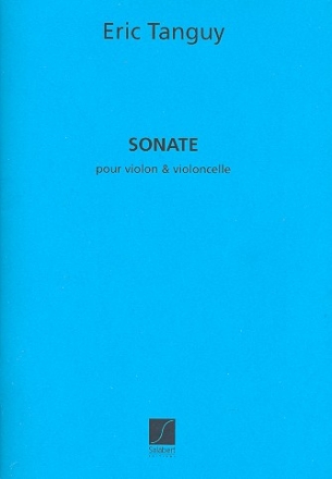 Sonate fr Violine und Violoncello 2 Spielpartituren