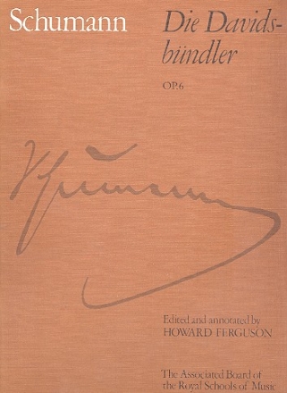 Die Davidsbndler op.6 fr Klavier 18 Charakterstcke